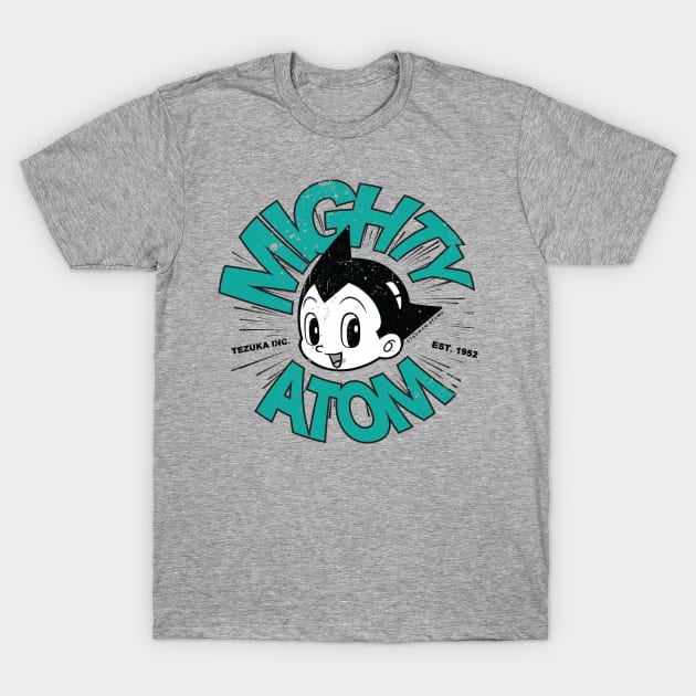 MIGHTY ATOM - Vintage Astro Boy Est. 1952 | Radial Design T-Shirt by SALENTOmadness